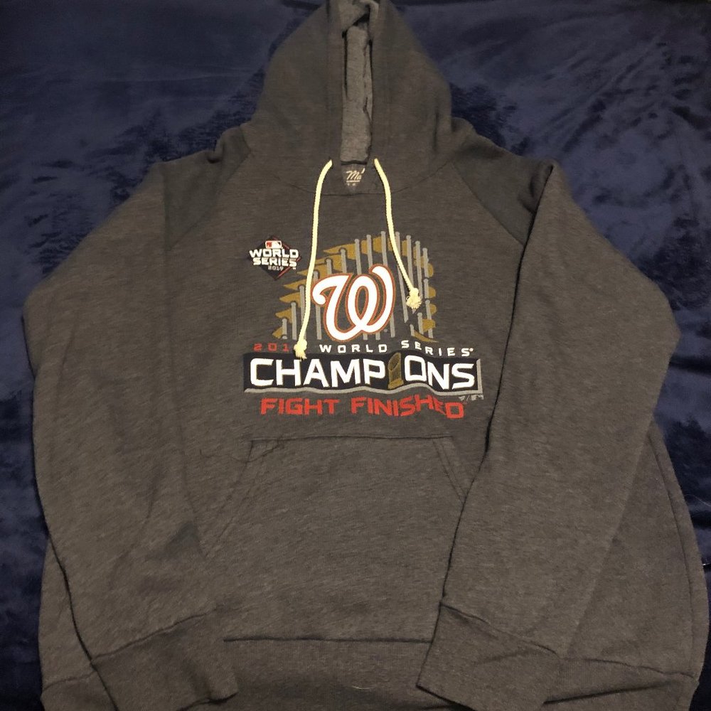 Majestic Washington Nationals World Series Hoodie